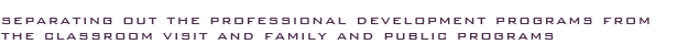 Separating Professional Development Costs Out